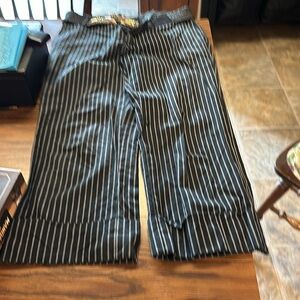 Banana republic striped capri pants